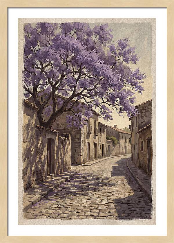 Jacaranda Tree In Full Bloom