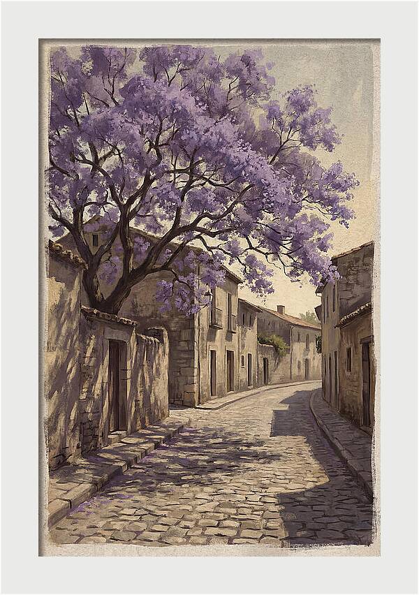 Jacaranda Tree In Full Bloom