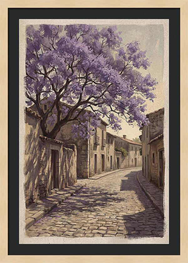 Jacaranda Tree In Full Bloom