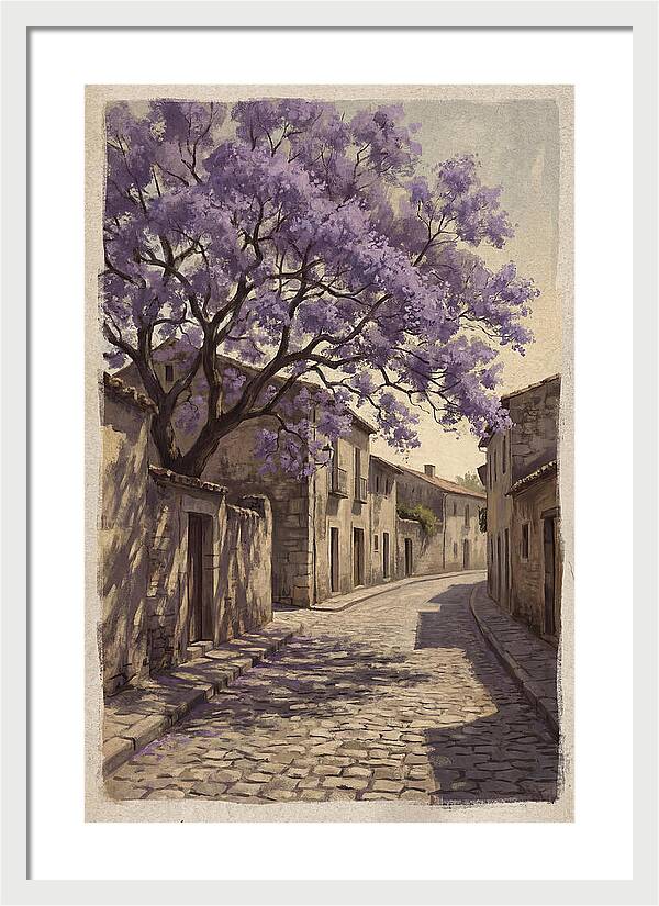 Jacaranda Tree In Full Bloom