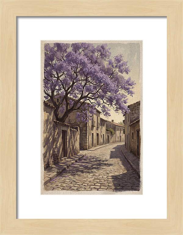 Jacaranda Tree In Full Bloom