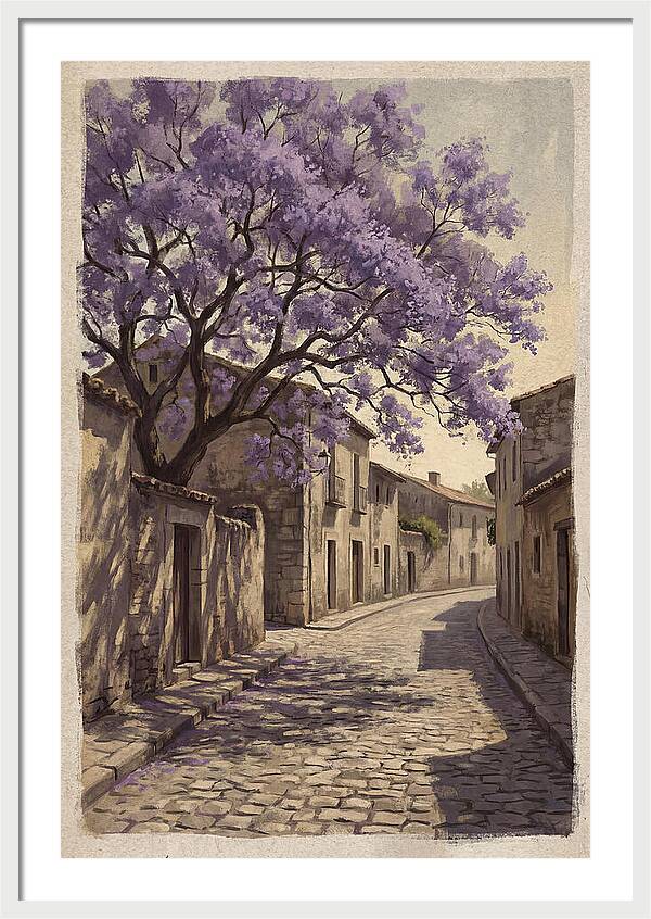 Jacaranda Tree In Full Bloom