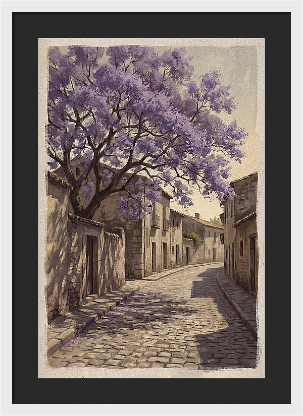 Jacaranda Tree In Full Bloom