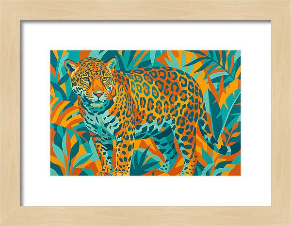 Jaguar Among Vibrant Foliage