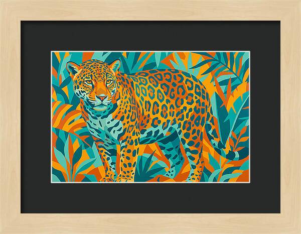 Jaguar Among Vibrant Foliage
