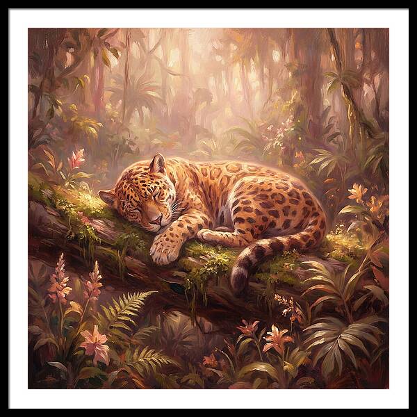Jaguar In The Jungle