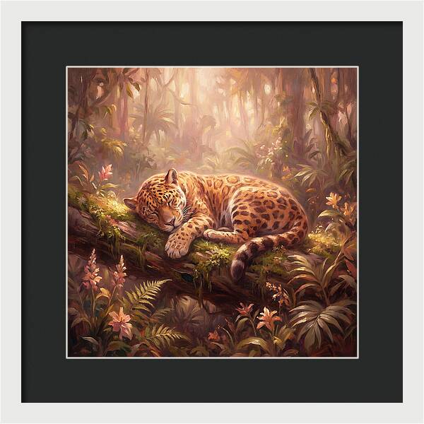 Jaguar In The Jungle