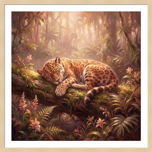 Jaguar In The Jungle