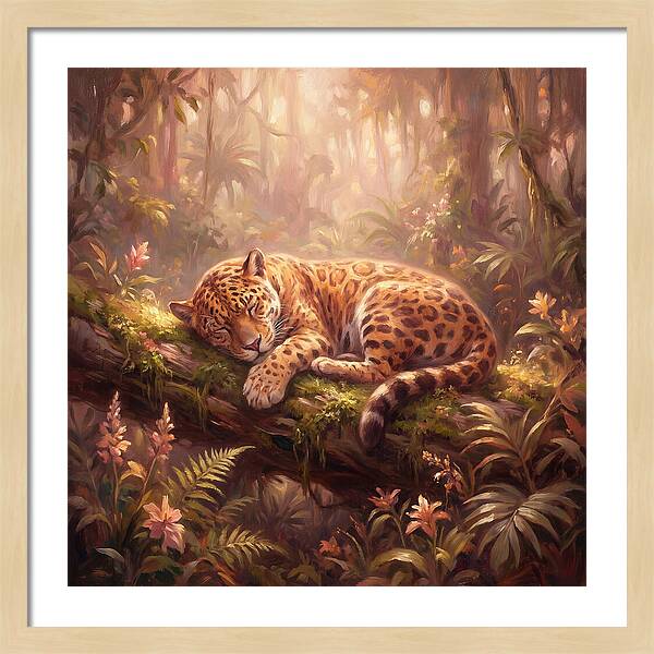 Jaguar In The Jungle