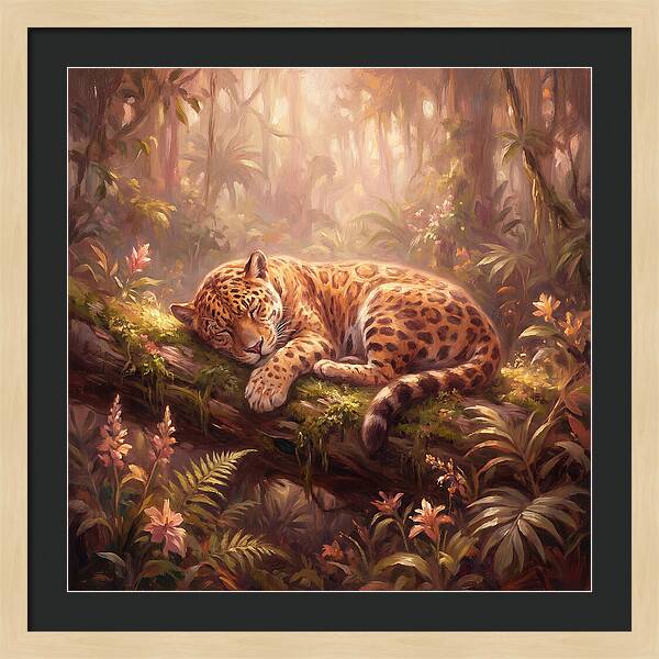 Jaguar In The Jungle