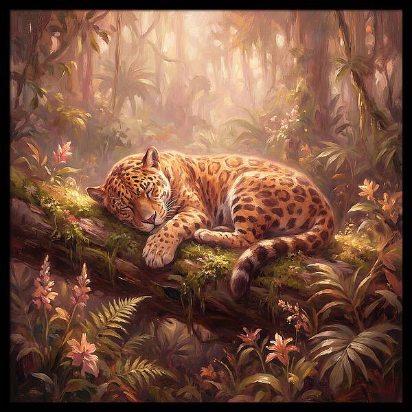 Jaguar In The Jungle