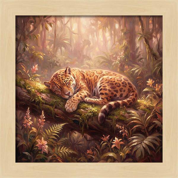 Jaguar In The Jungle
