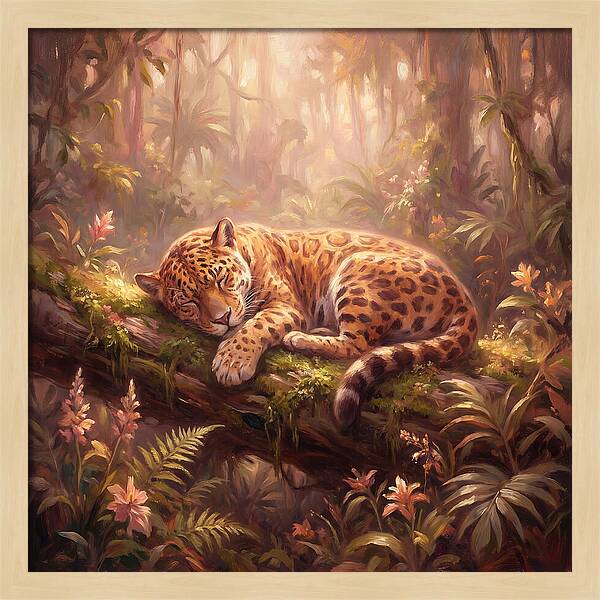 Jaguar In The Jungle