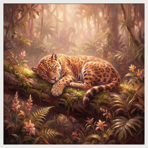 Jaguar In The Jungle