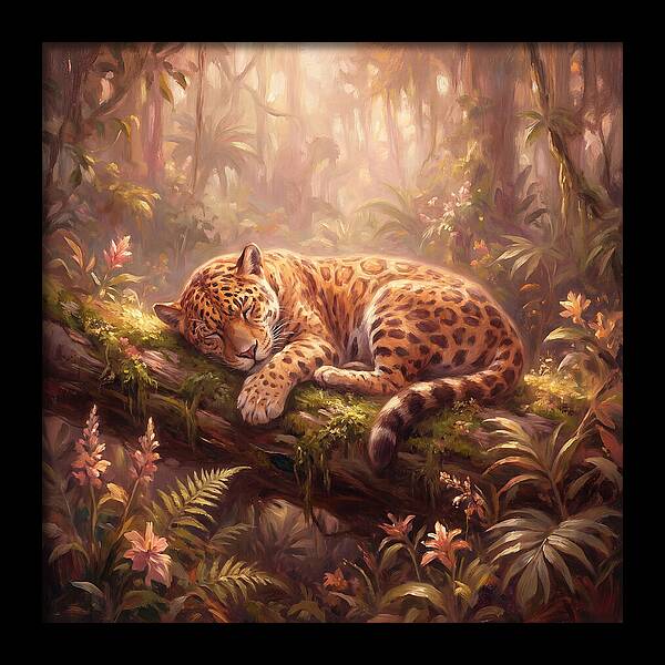 Jaguar In The Jungle