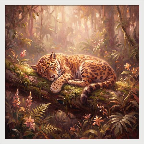 Jaguar In The Jungle
