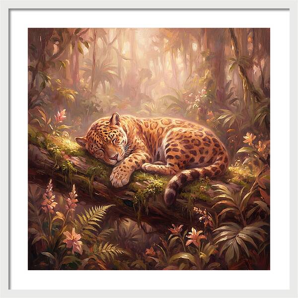 Jaguar In The Jungle