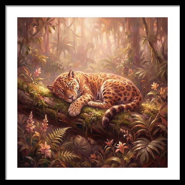 Jaguar In The Jungle