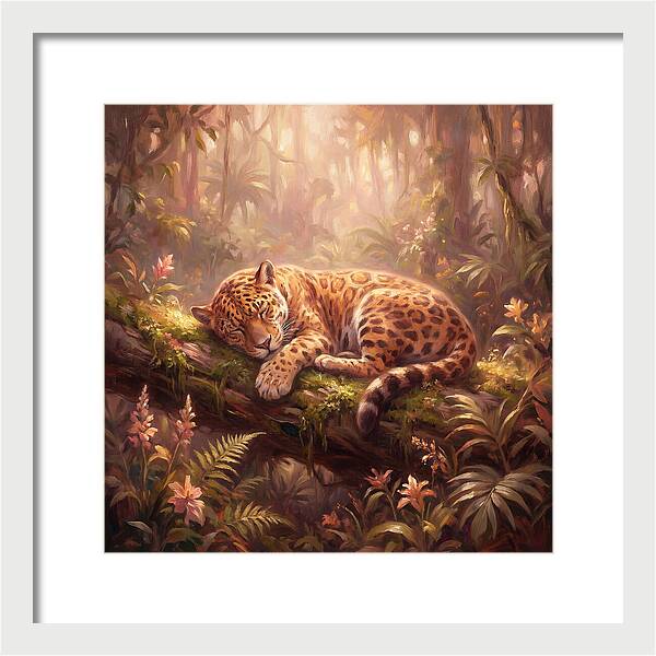 Jaguar In The Jungle