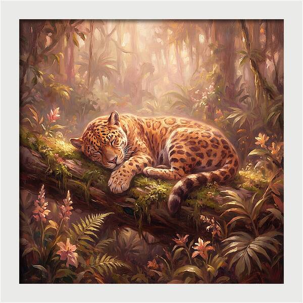 Jaguar In The Jungle