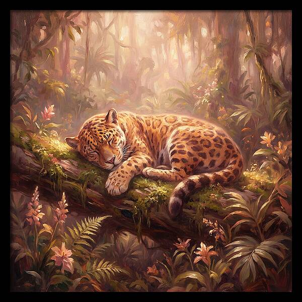 Jaguar In The Jungle