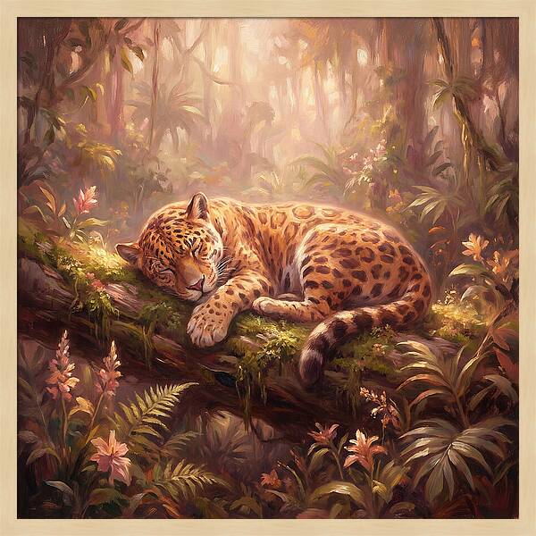 Jaguar In The Jungle