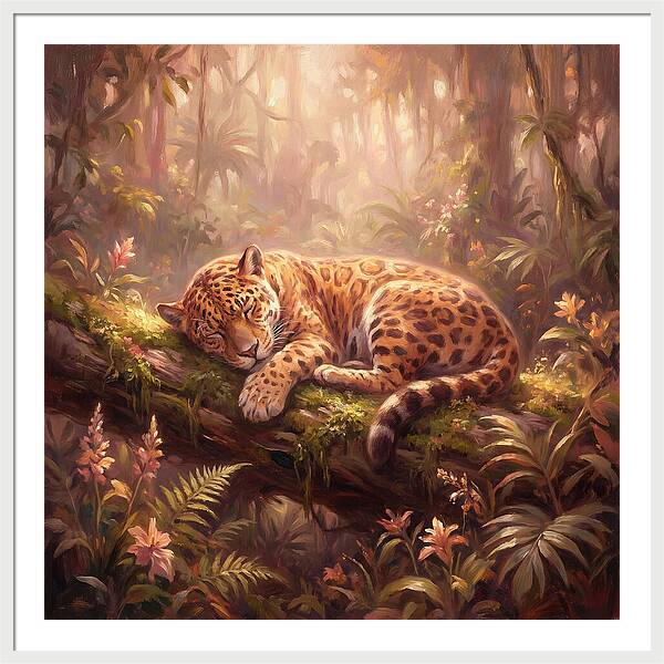 Jaguar In The Jungle