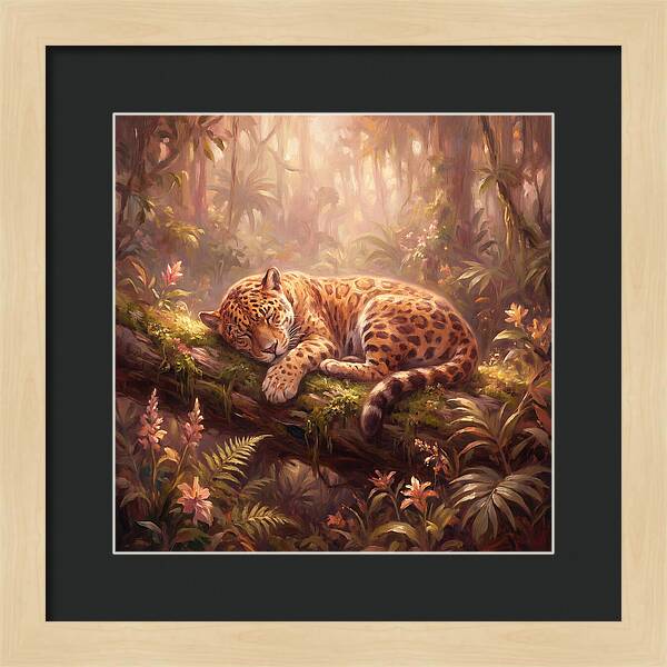Jaguar In The Jungle