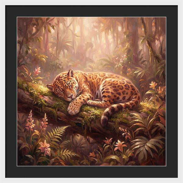Jaguar In The Jungle