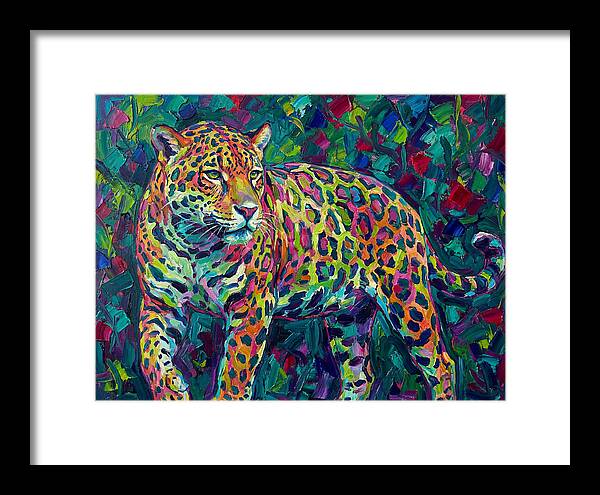 Jaguar In Vibrant Colors