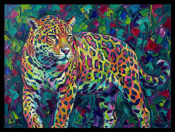 Jaguar In Vibrant Colors