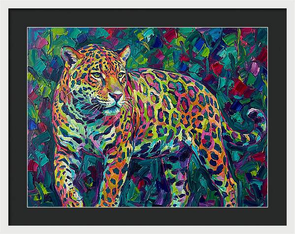 Jaguar In Vibrant Colors