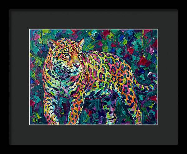 Jaguar In Vibrant Colors