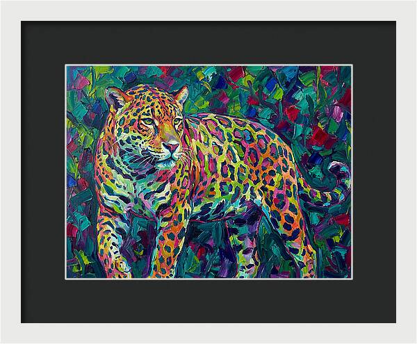 Jaguar In Vibrant Colors