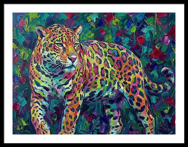 Jaguar In Vibrant Colors