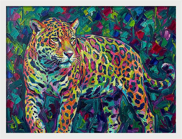 Jaguar In Vibrant Colors