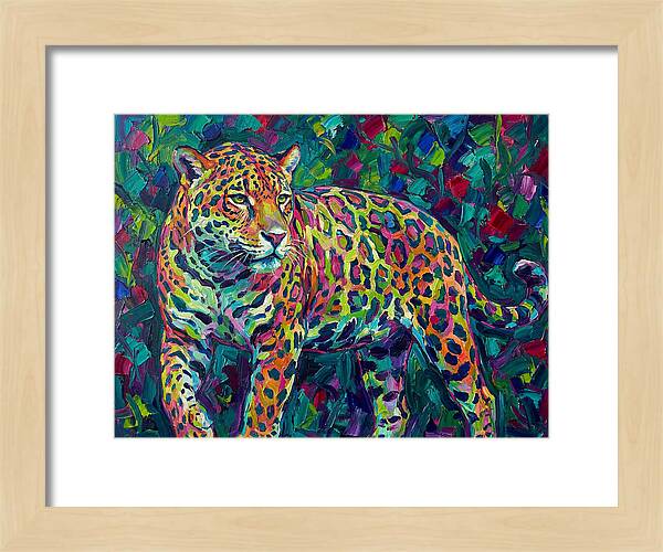 Jaguar In Vibrant Colors