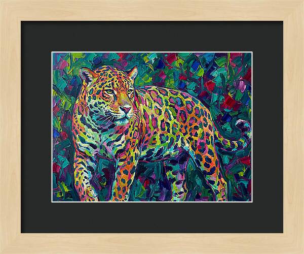Jaguar In Vibrant Colors