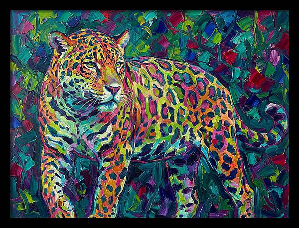 Jaguar In Vibrant Colors