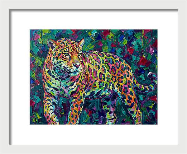 Jaguar In Vibrant Colors