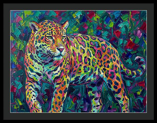 Jaguar In Vibrant Colors