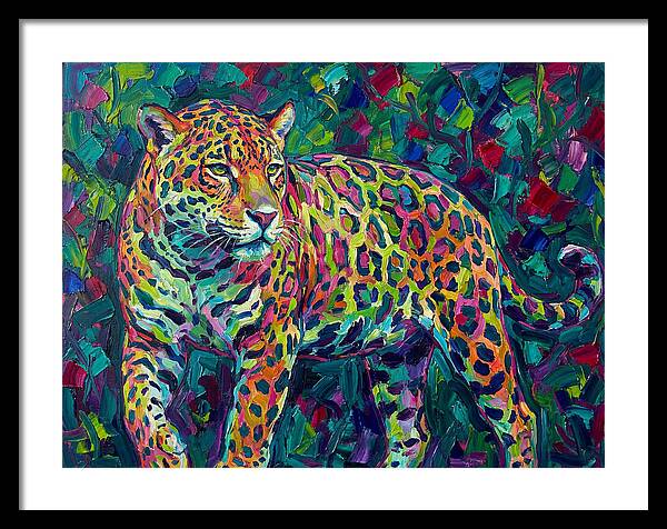 Jaguar In Vibrant Colors