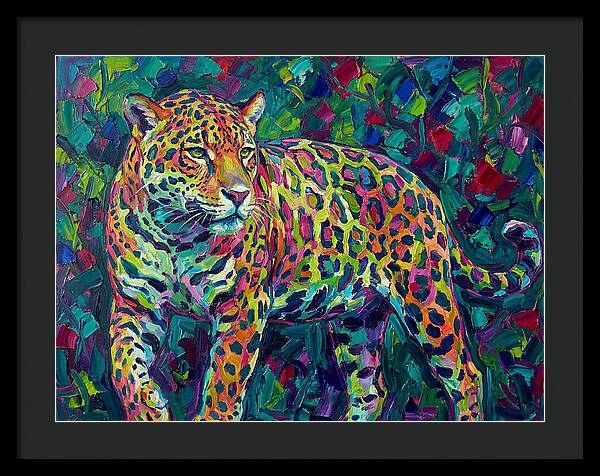 Jaguar In Vibrant Colors