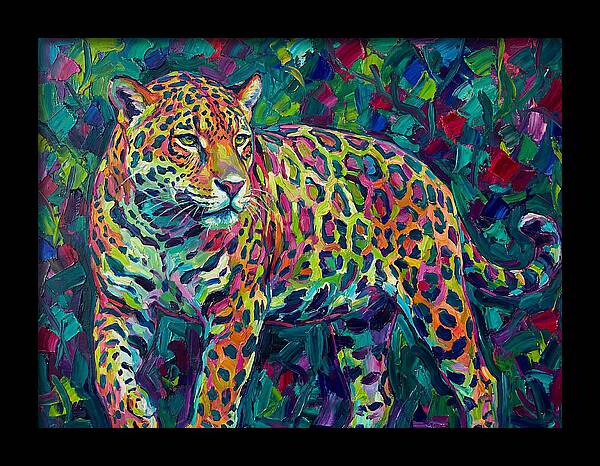 Jaguar In Vibrant Colors