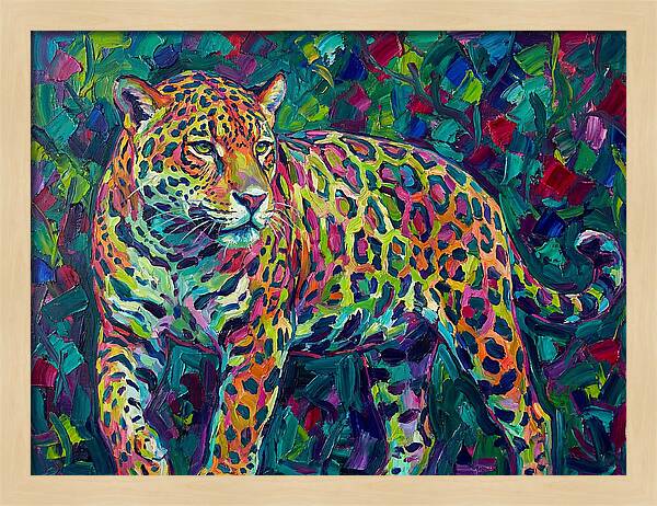Jaguar In Vibrant Colors