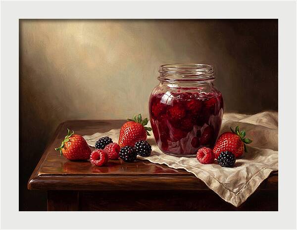 Jam Jar Still Life