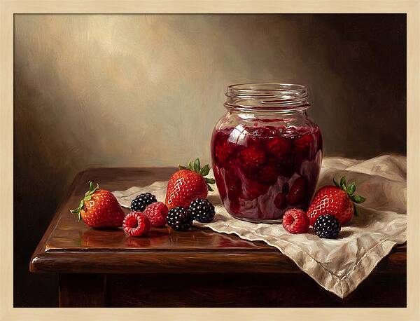 Jam Jar Still Life
