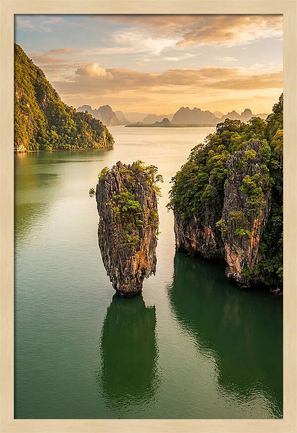 James Bond Island At Golden Hour