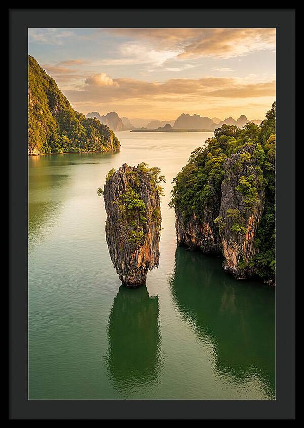 James Bond Island At Golden Hour