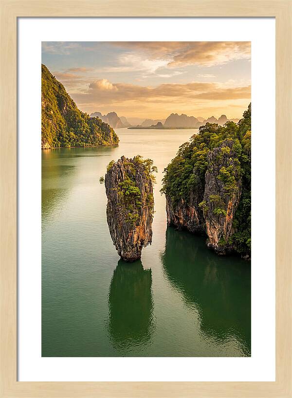 James Bond Island At Golden Hour